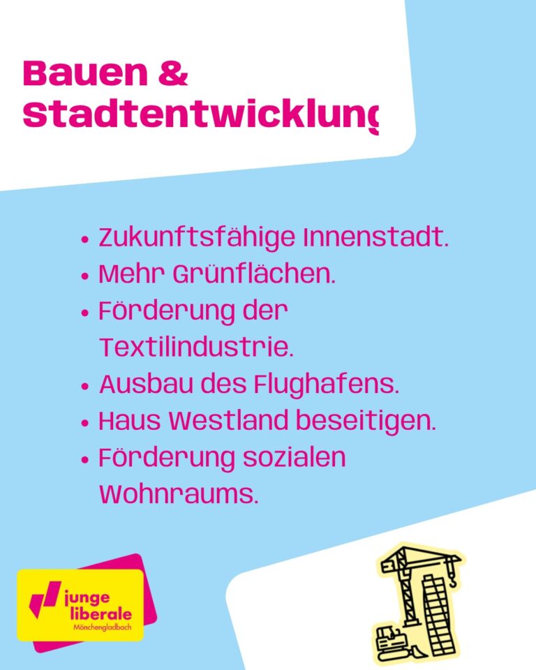 Bauen und Stadtentwicklung