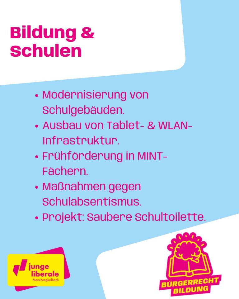 Bildung und Schulen