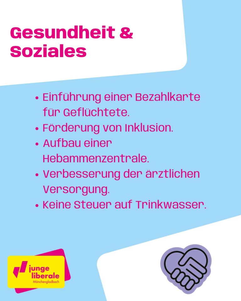 Gesundheit und Soziales